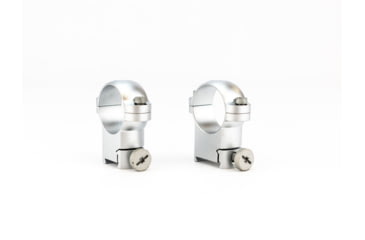 Image of Leupold Sako Ring Mounts, 1in, High, Silver - 51720