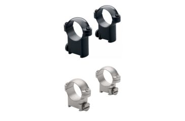 Image of Leupold Sako Ring Mounts, Black, Silver