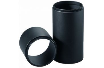 Image of Leupold ScopeSmith Lens Shade, 2.5in Long, 50mm Objective, Matte Black, Post 2004
