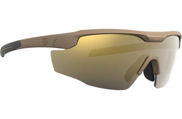 Image of Leupold Sentinel Shooting Glasses, Matte Tan Frame, Bronze Mirror Lens, 182671