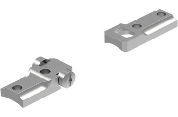 Image of Leupold Standard 2-Piece Rifle Scope Mount Base, Winchester 70 Both Rev, Silver, 50024