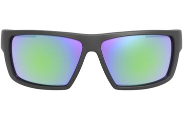 Image of Leupold Switchback Mens Sunglasses, Matte Black Frame, Square Emerald Mirror Lens, Polarized, Regular-Wide, 179093