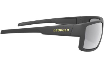 Image of Leupold Switchback Mens Sunglasses, Matte Black Frame, Square Shadow Gray Flash Lens, Polarized, Regular-Wide, 179092