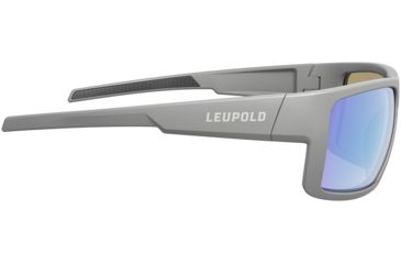 Image of Leupold Switchback Mens Sunglasses, Matte Grey Frame, Square Blue Mirror Lens, Polarized, Regular-Wide, 179629