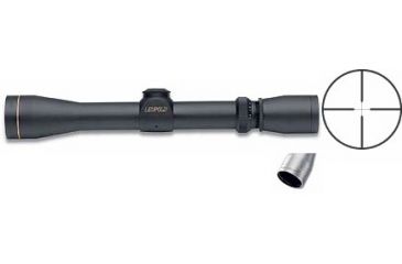 Image of Leupold VX-3-9x28mm Compact Rifle Scope w/ Silver Finish &amp; Duplex Reticle - 45024 Rifle Scope