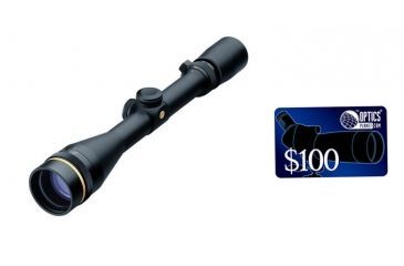 Image of Leupold VX-3 4.5-14x40mm Adjustable Objective CDS Rifle Scope,Matte,Wind-Plex Reticle 120604, FREE 100 OpticsPlanet E-Gift Certificate