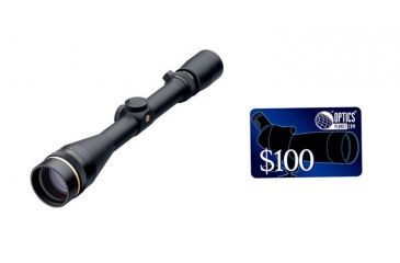 Image of Leupold VX-3 4.5-14x40mm Adj Obj Rifle Scope, Matte Black, Duplex Reticle 66430, FREE 100 OpticsPlanet E-Gift Certificate