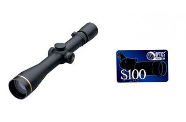 Image of Leupold VX-3 4.5-14x40 Long Range Rifle Scope, Matte Black, Duplex Reticle 66410, FREE 100 OpticsPlanet E-Gift Certificate