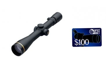 Image of Leupold VX-3 4.5-14x50mm 30mm Side Focus CDS Rifle Scope,Matte,Wind-Plex Reticle 120607, FREE 100 OpticsPlanet E-Gift Certificate