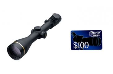 Image of Leupold VX-3 4.5-14x50mm 30mm Side Focus Matte Rifle Scope Illum. Boone &amp; Crockett Reticle, FREE 100 OpticsPlanet E-Gift Certificate