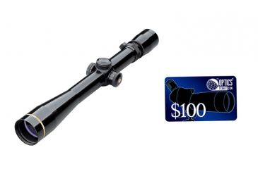 Image of Leupold VX-3 6.5-20x40 Long Range Rifle Scope, Gloss Black, Fine Duplex Reticle 66520, FREE 100 OpticsPlanet E-Gift Certificate