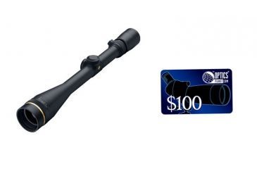 Image of Leupold VX-3 6.5-20x40 Long Range Rifle Scope, Matte Black, Varmint Hunters Reticle, FREE 100 OpticsPlanet E-Gift Certificate