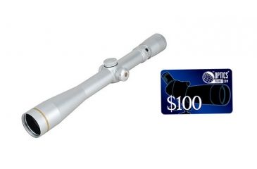 Image of Leupold VX-3 6.5-20x40 Long Range Rifle Scope, Silver, Fine Duplex Reticle 66540, FREE 100 OpticsPlanet E-Gift Certificate