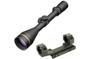 Image of Leupold VX-3i 4.5-14x50mm Rifle Scope, CDS Matte, Duplex Reticle, 170708, w/ Mark 2 Integrated Mount System, 1 in Ring, 170708-KIT1