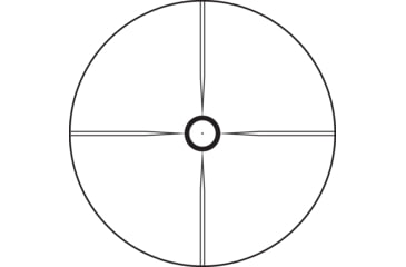 Image of Leupold Competition VX-4.5HD Service Rifle 1-4.5x24mm Rifle Scope, 30 mm Tube, Second Focal Plane, Black, Matte, Non-Illuminated HPR-1 Reticle, MOA Adjustment, 177351