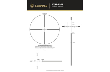 Image of Leupold VX-4HD 4-16x50mm 30mm Tube Rifle Scope, Second Focal Plane, CDS-ZL2 Side Focus Wind-Plex, Black, 185458