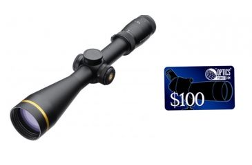 Image of Leupold VX-6 3-18x50mm Side Focus CDS 30mm Rifle Scope,Matte,Illuminated Varmint Hunter Reticle 120162, FREE 100 OpticsPlanet E-Gift Certificate