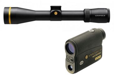 Image of Leupold VX-6 3-18x50mm Rifle Scope S.F. CDS, Matte, Illum. Boone &amp; Crockett w/ Leupold TBR Compact Digital Laser Rangefinder w/ DNA Black