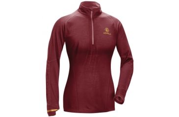 Image of Leupold W's Secluded Baselayer 1/2 Zip Jacket, Wine, Small, 170573