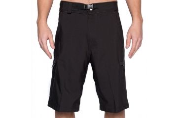Image of Level 6 Canyon Board Shorts - Men's-Black-32 Waist