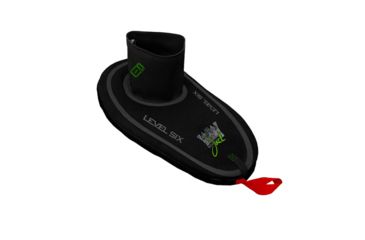 Image of Level Six Jack Bungee Spray Skirt, Black, Small, GMA-JACK-BK-S