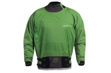 Image of Level Six Mens Borealis 2.5 Layer Long Sleeve Semi Dry Top, Leaf, 2XL, GMT-BORE-LE-XXL