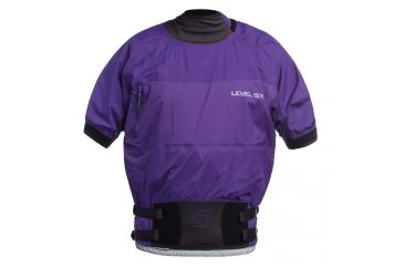 Image of Level Six Mens Borealis 2.5 Layer Long Sleeve Semi Dry Top, Violet Indigo, 2XL, GMT-BORE-VI-XXL
