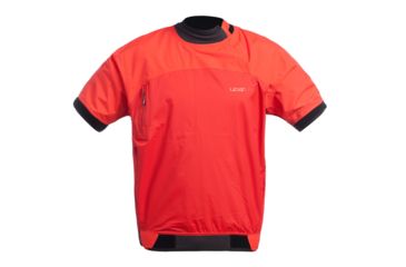 Image of Level Six Mens Huron 2.5 Layer Short Sleeve Semi Dry Top, Blaze Red, 2XL, GMT-HURO-BZ-XXL