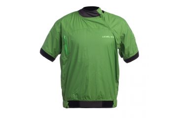 Image of Level Six Mens Huron 2.5 Layer Short Sleeve Semi Dry Top, Leaf, 2XL, GMT-HURO-LE-XXL