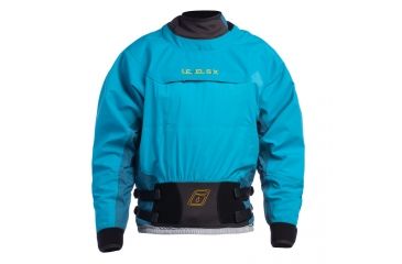 Image of Level Six Mens Nebula Long Sleeve Dry Top, Grotto Blue, Small, GMT-NEBU-GR-S