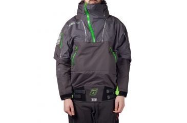 Image of Level Six Mens Superior 2.0 Touring Top, Charcoal, Large, GMT-SUP2-CH-L
