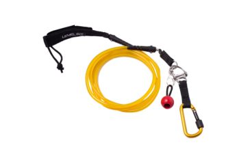 Image of Level Six Quick Release Straight SUP Leash, Yellow, SAP-QRSL-YE