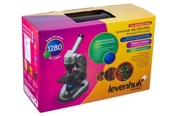 Image of Levenhuk 1280x NG Microscope, White, Medium 66794