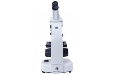 Image of Levenhuk 1280x NG Microscope, White 24617, with Levenhuk See All Prepared Slides Set