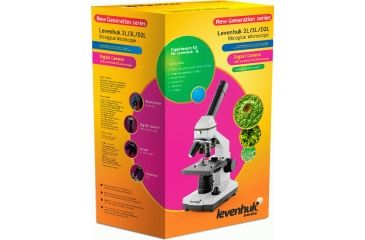 Image of Levenhuk 2L NG Microscope, Lime, Medium 24603