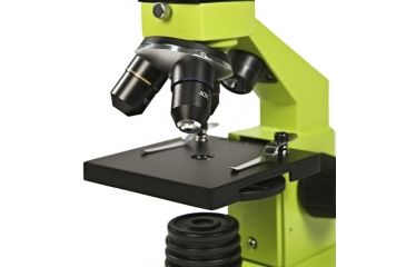 Image of Levenhuk 2L NG Microscope, Lime, Medium 24603