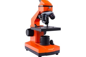 Image of Levenhuk 2L NG Microscope, Orange, Medium 24604