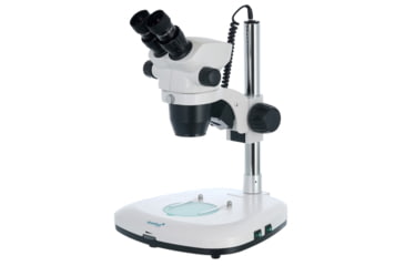 Image of Levenhuk 7-45x ZOOM 1B Binocular Microscope, White, Middle, 76056