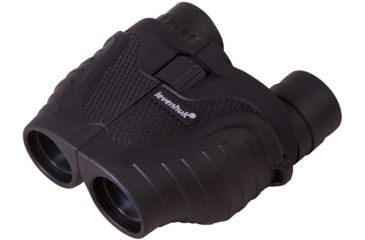 Image of Levenhuk Atom 8-20x25mm Porro Prism Binocular, Black, Small, NSN N 71405
