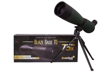 Image of Levenhuk Blaze BASE 25-75x70 Angled Spotting Scope,Black 72098