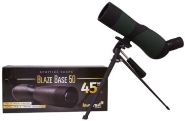 Image of Levenhuk Blaze BASE 50 15-45x50 Angled Spotting Scope,Black 72096