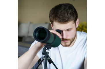 Image of Levenhuk Blaze BASE 60 20-60x60 Angled Spotting Scope, Black, 72097