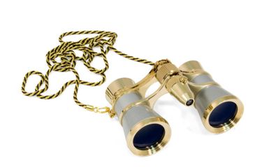 Image of Levenhuk Broadway 325F Opera Glasses, Silver, Medium 28819
