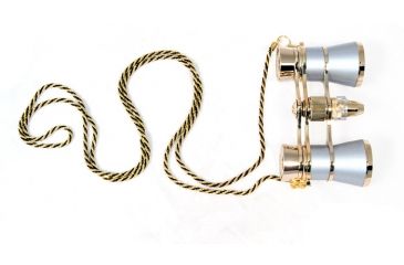 Image of Levenhuk Broadway 325F Opera Glasses, Silver, Medium 28819