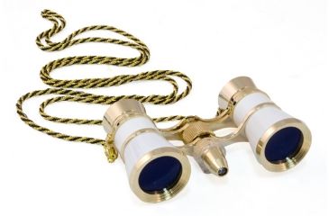 Image of Levenhuk Broadway 325F Opera Glasses, White, Medium 28817