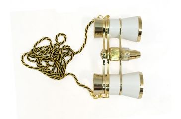 Image of Levenhuk Broadway 325F Opera Glasses, White, Medium 28817