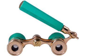 Image of Levenhuk Broadway 325L Lorgnette Opera Glasses, Lime, Small, NSN N, 70875