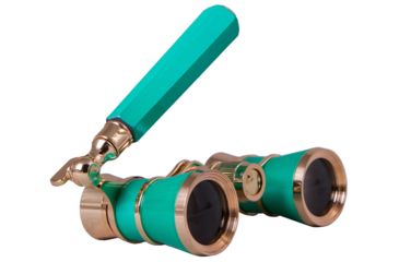 Image of Levenhuk Broadway 325L Lorgnette Opera Glasses, Lime, Small, NSN N, 70875