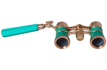 Image of Levenhuk Broadway 325L Lorgnette Opera Glasses, Lime, Small, NSN N, 70875