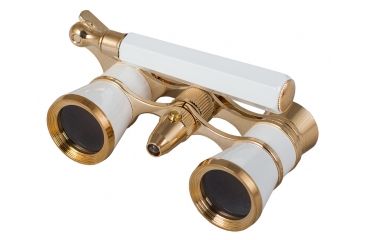 Image of Levenhuk Broadway 325N Opera Glasses, White, Medium 17785